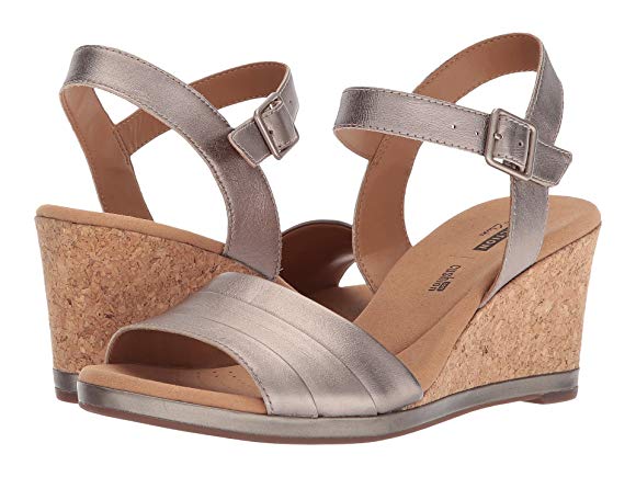 Pewter Metallic Leather