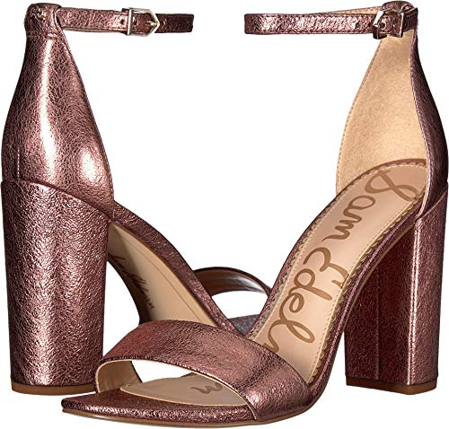 Cameo Pink Soft Crinkle Metallic Leather/Kid Suede Leather