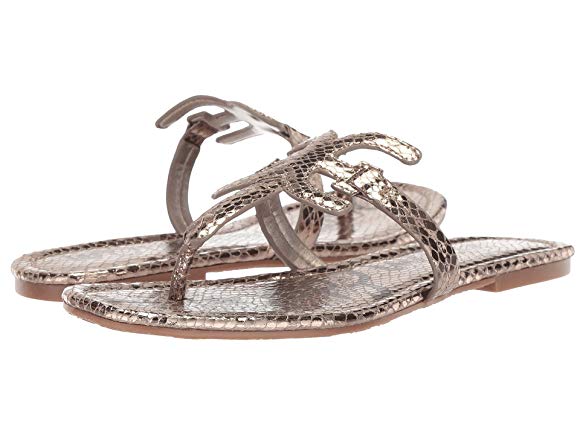 Pewter Metallic Boa Snake Print