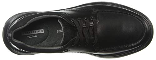 Black Smooth Leather