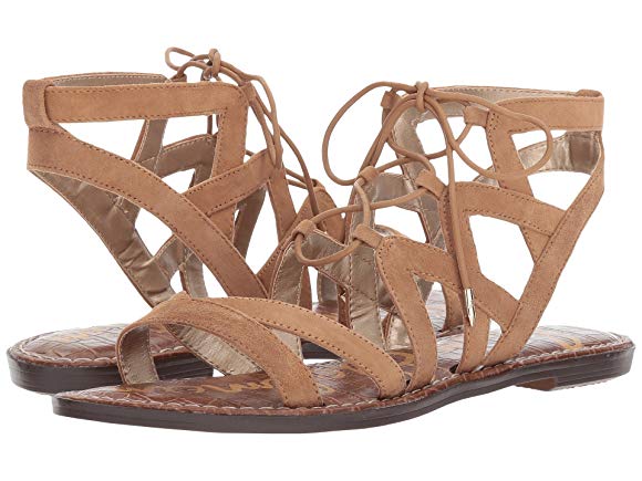 Golden Caramel Kid Suede Leather