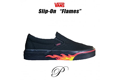 Flame Wall Black Black