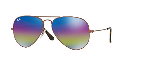 Dark Bronze/ Light Grey Mirror Rainbow 2