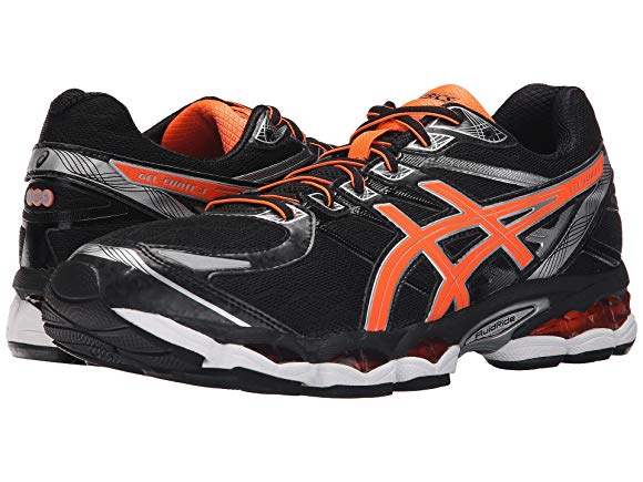 Black/Hot Orange/Silver