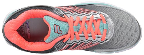 Metallic Silver/Aruba Blue/Fiery Coral