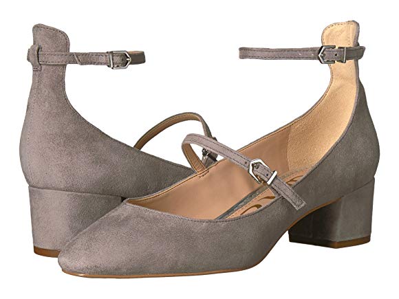 Grey Frost Kid Suede Leather
