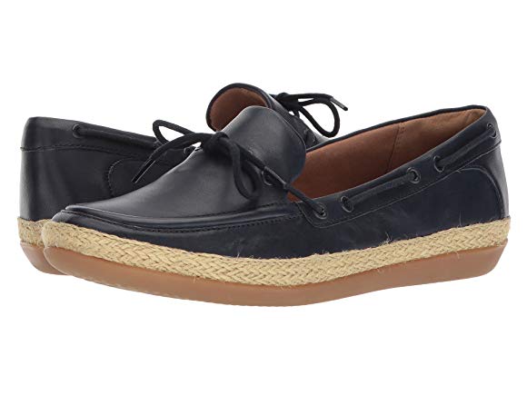 Navy Leather
