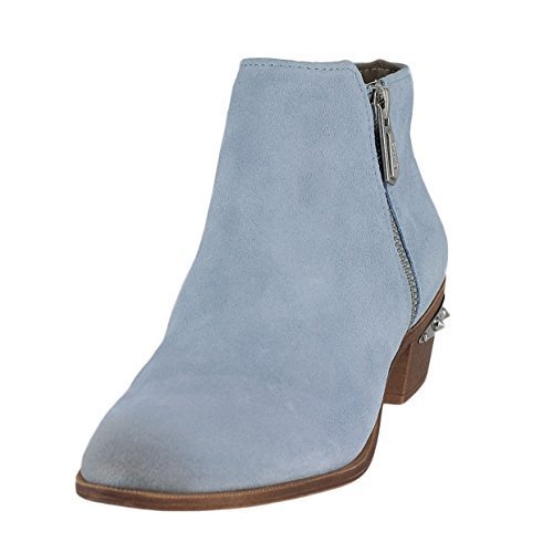 Opal Blue Velour Suede/Metallic Crom