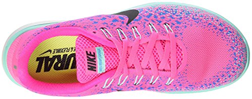 Hyper Pink, Black, Blue Glow, Hyper Turquoise