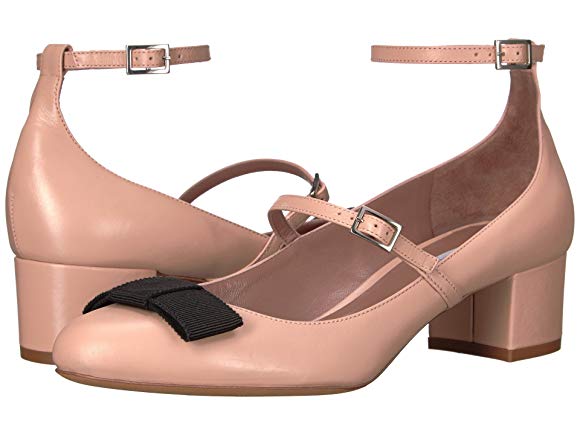 Flesh Calf/Black Grosgrain