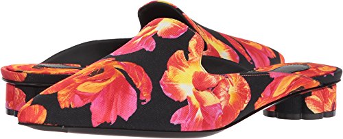 Stampa Black/Lipstick/Begonia Gros Grain