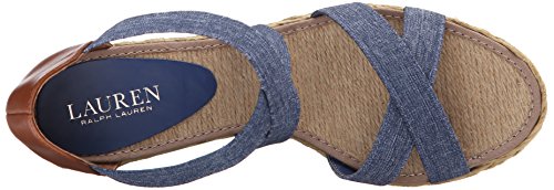 Blue/Polo Tan Denim Elastic/Burn Vachetta