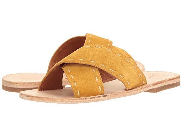 Yellow Soft Oiled Suede