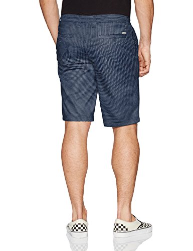 Navy Micro Print