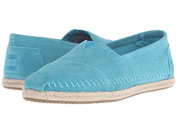 Turquoise Suede/Rope