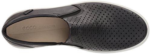 Black Retro Perforated