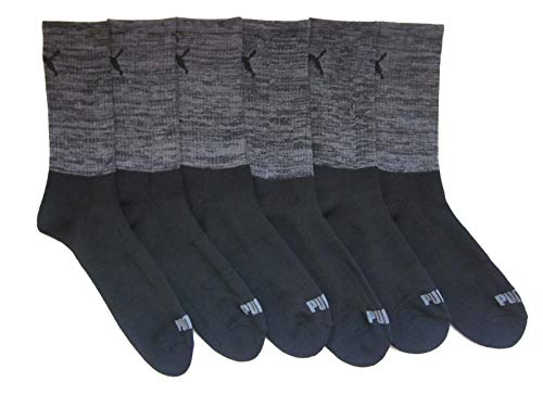 Black/Heathered Dark Grey