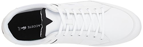 White/Black Leather