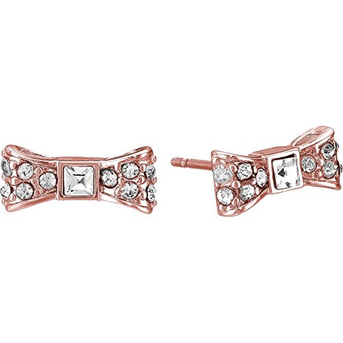 Small Crystal Bow Rose Gold