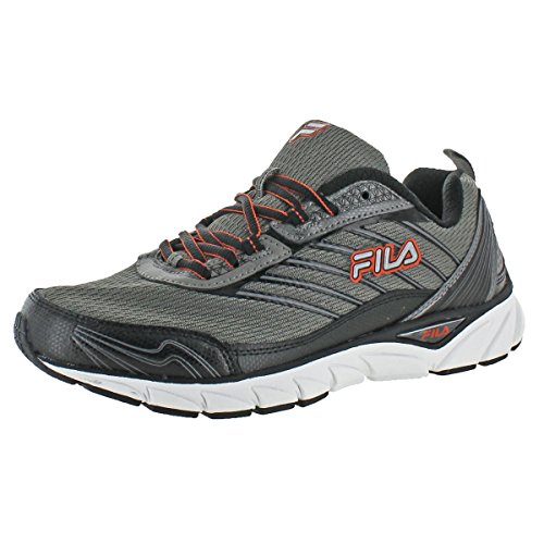 Dark Silver/Black/Red Orange