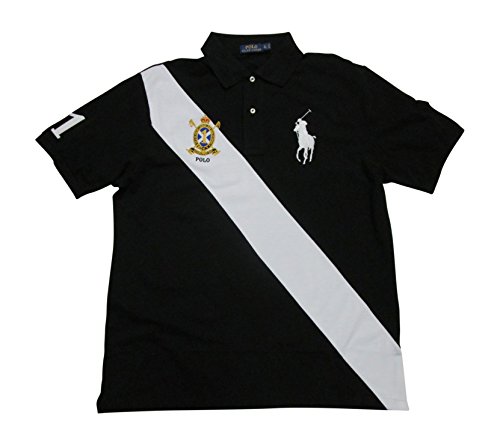Polo Black / White Sash