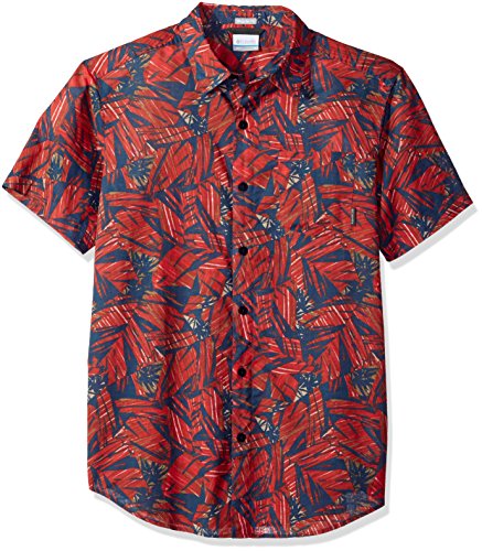 British Tan Palm Print
