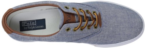 Blue/Red Chambray