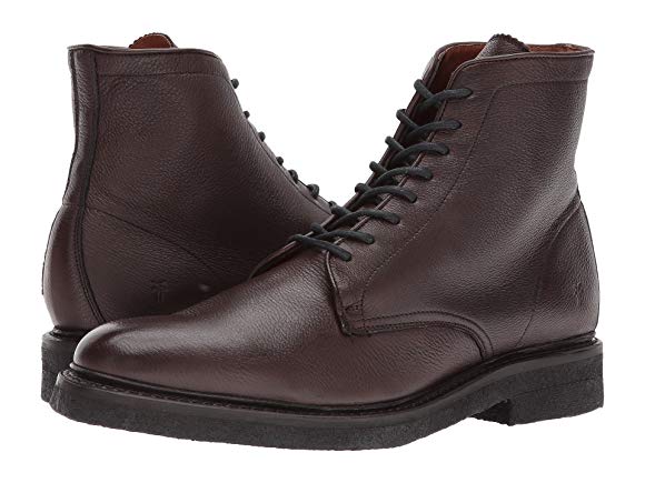 Dark Brown Deer Skin Leather