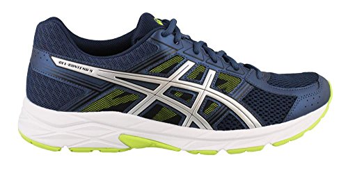 Dark Blue/Silver/Safety Yellow
