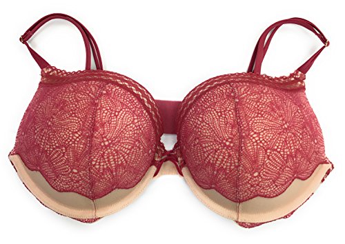 Blush Red Tan Lace