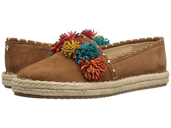 Saddle Multi Kid Suede Leather