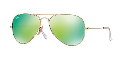 Matte Gold/Crystal Green Mirror Multi Green