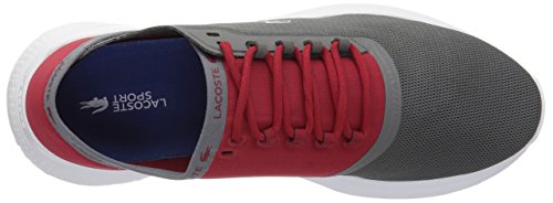 Dkgry/Red Textile