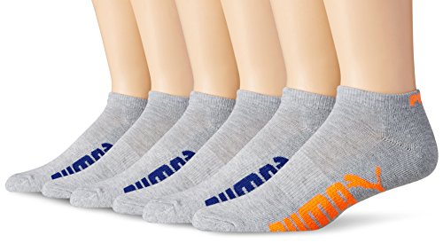 Grey W/ Blue and Orange