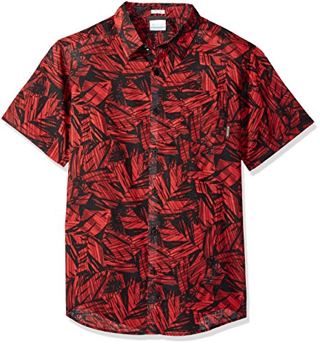 Red Element Palm Print