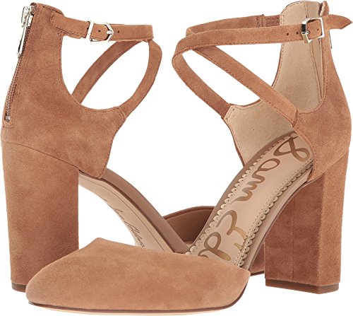 Dark Golden Caramel Kid Suede Leather