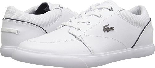 White Navy Leather