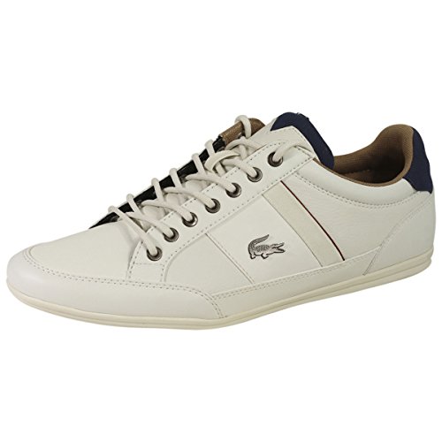 Off White/Nvy Synthetic