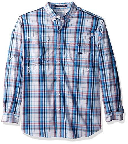 Vivid Blue Plaid