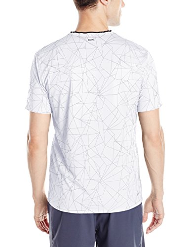 White Mesh Print