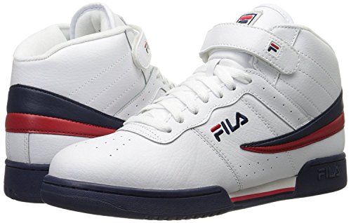 White/Fila Navy/Fila Red