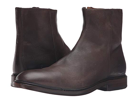 Charcoal Tumbled Full Grain