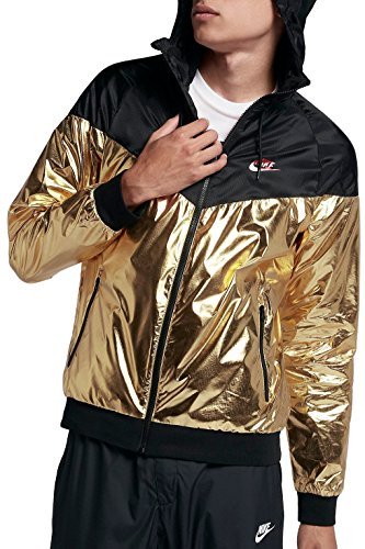 Metallic Gold/Black/University Red