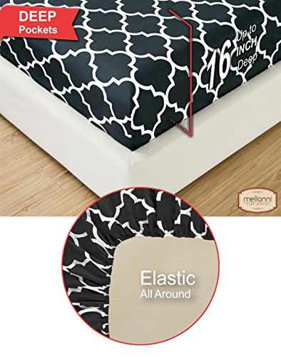 Quatrefoil Black