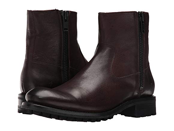 Dark Brown Tumbled Full Grain