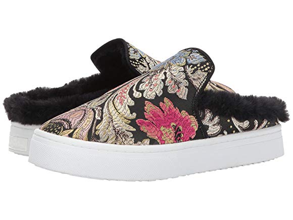 Black Multi Venezia Metallic Jacquard