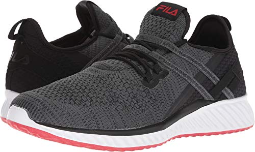 Castlerock/Black/Fila Red