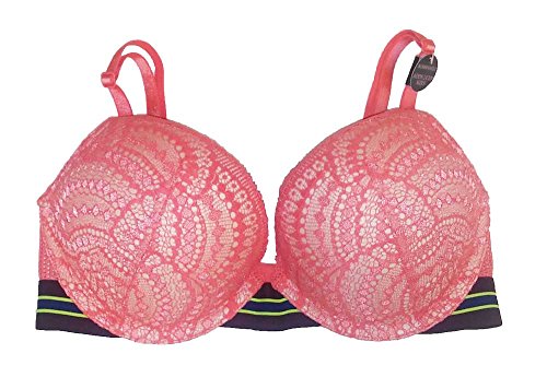 Coral Lace Stripe Band