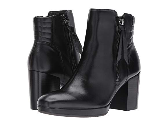 Black Calf Leather