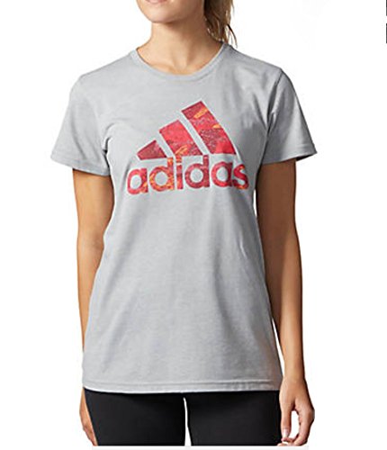 Medium Grey Heather/Multicolor Red